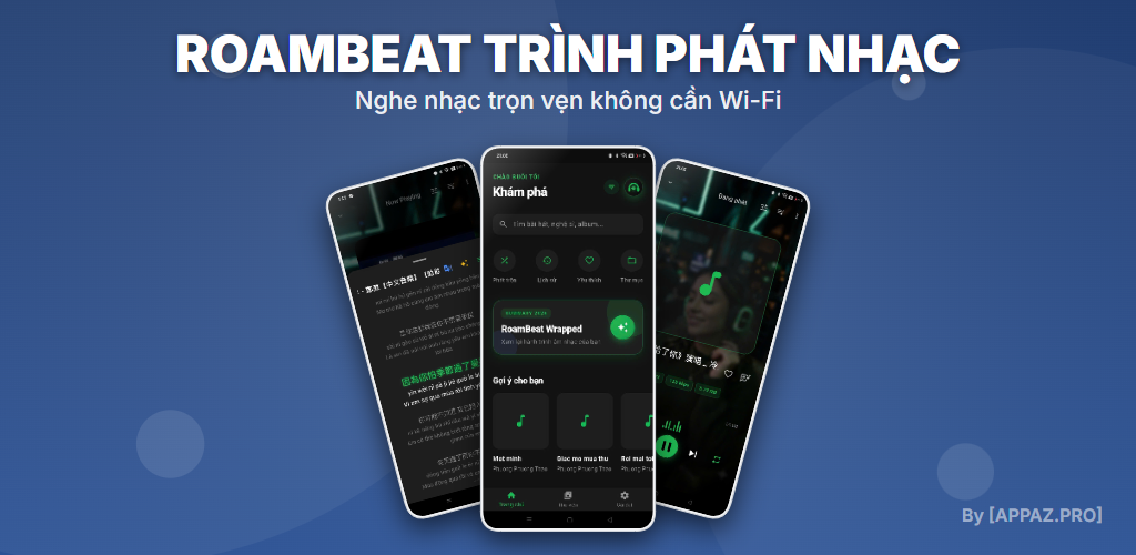 RoamBeat: Trình Phát Nhạc